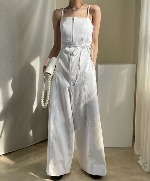 Front Zip Overalls